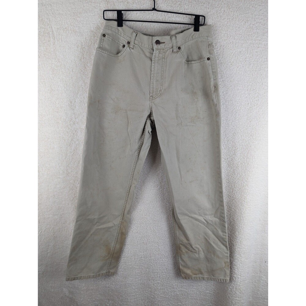 Filson Pants Mens RN# 39126 34‎ Waist 30 Length 28 Inseam Light Beige